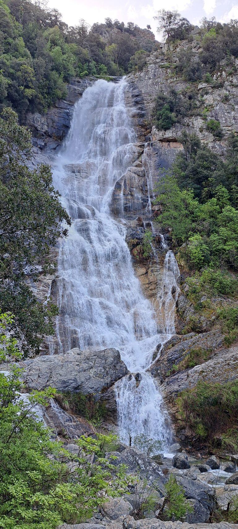 Cascade du Voile de la Mariée à Bocognano